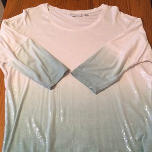 Tribal Jeans ombré shirt